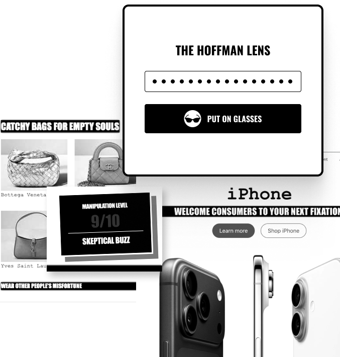 Hoffman Lens UI preview